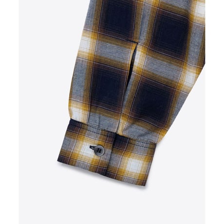 BEDWIN & THE HEARTBREAKERS FIVE BROTER Ex. L/S CHECK SHIRT "VIN"