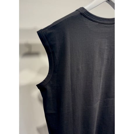 Y's for men Y's for men LOGO PRINT SLEEVELESS T-SHIRTS
