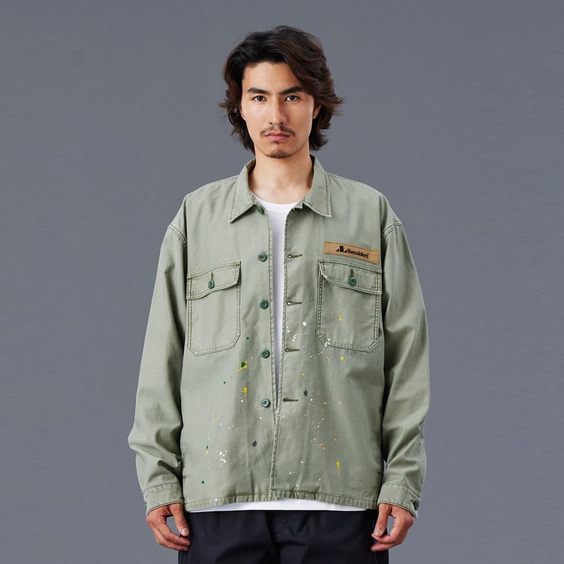 Liberaiders PAINT SPLATTER BDU SHIRT | MAROON