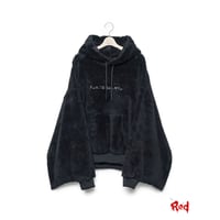 FUMITO GANRYU Kimono Boa Fleece Hoodie