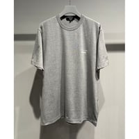 COMME des GARCONS HOMME COTTON PLAIN LOGO T-SHIRTS（GRAY）