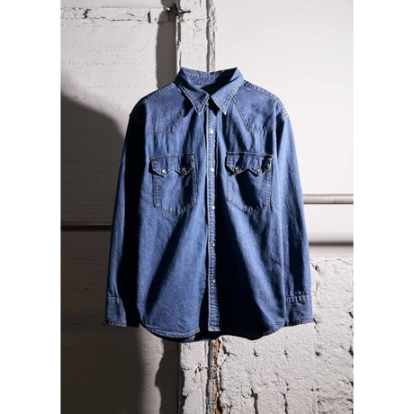 MASSES DENIM SHIRT H.WASH