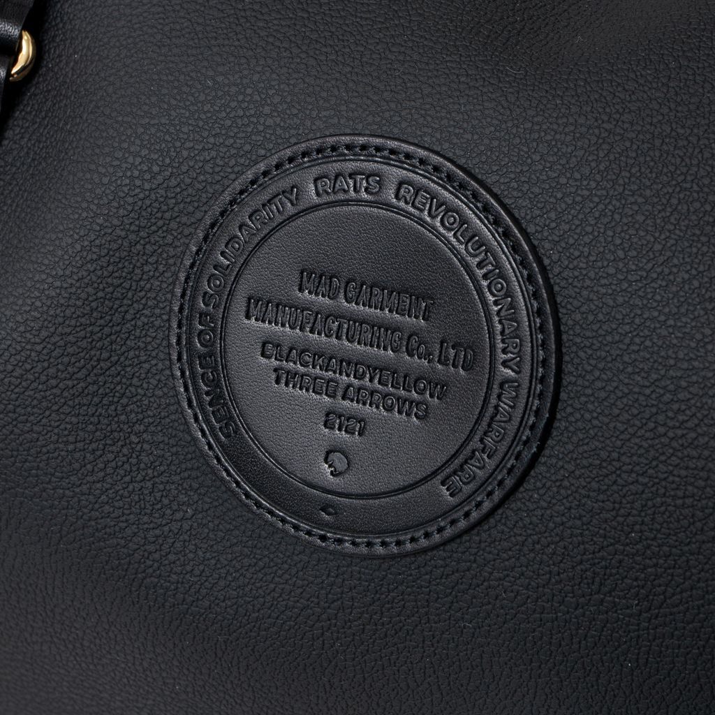バッグ RATS SYNTHETIC LEATHER MINI BOSTON BAG RATS - SYNTHETIC LEATHER MINI BOSTON BAG (BLACK) / フェイク