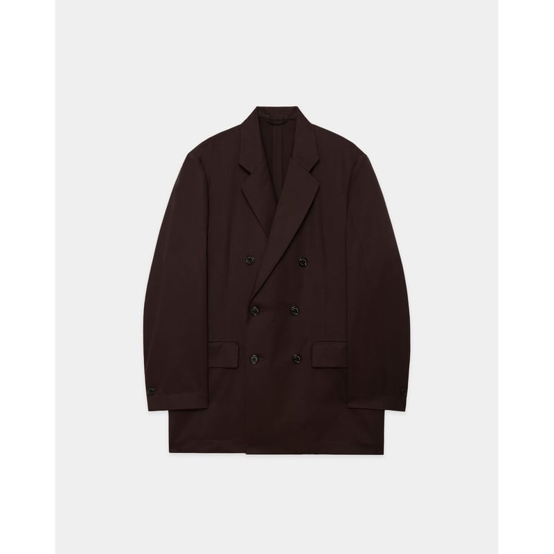 MARKAWARE SUPER 160's WOOL GABARDINE DOUBLE BR