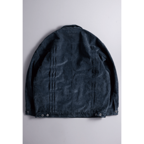 【予約商品】FDMTL FA26JK54U FLOCK LEATHER JACKET 3YR WASH