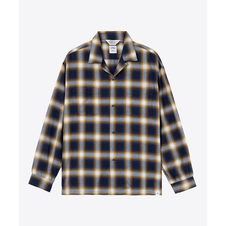 BEDWIN & THE HEARTBREAKERS FIVE BROTER Ex. L/S CHECK SHIRT "VIN"