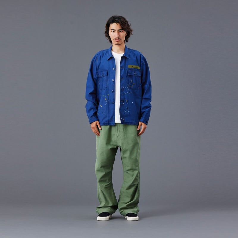 Liberaiders PAINT SPLATTER BDU SHIRT | MAROON