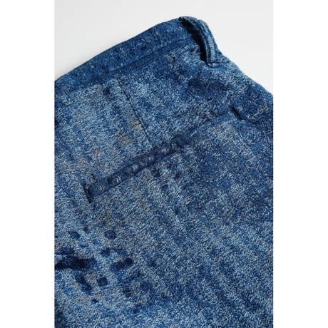 FDMTL BORO JAQUARD WIDE PANTS RINSE