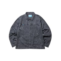 Liberaiders  GARMENT DYED TRUCKER JACKET