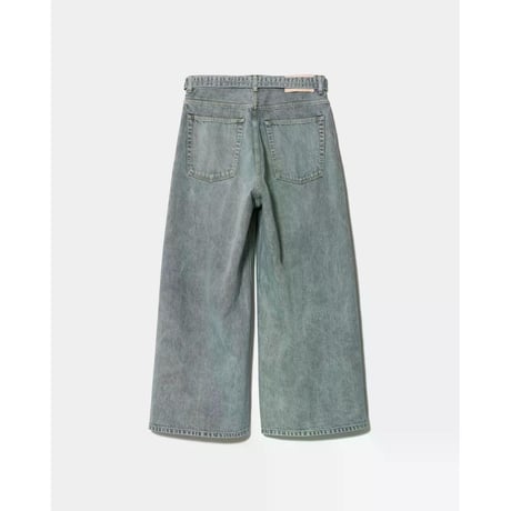 beautiful people selvedge denim o/d cropped wide pants