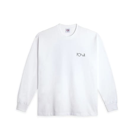Polar Skate Co. FILL LOGO LS TEE | KLEZ CROSSING