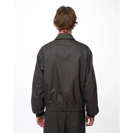 marka 2/60 Wool Tropical Melange / Zip Blouson