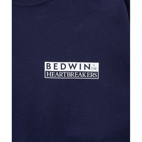 BEDWIN & THE HEARTBREAKERS L/S PRINTED C-NECK SWEAT "M.GORE"