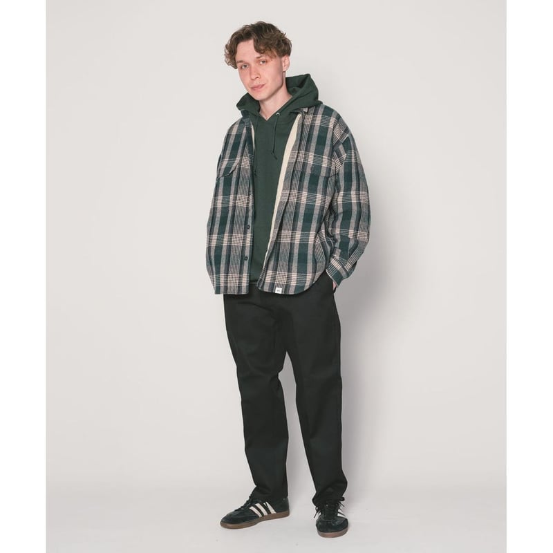 BEDWIN & THE HEARTBREAKERS L/S WOOL CPO SHIRT J