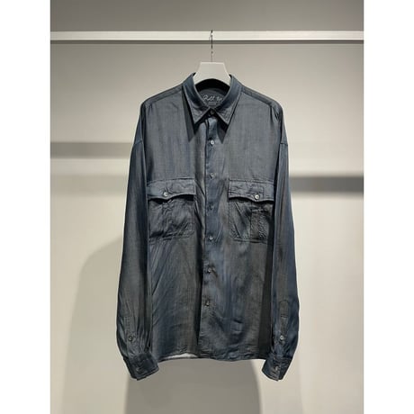 PORTER CLASSIC ROLL UP SOFT CUPRO SHIRT