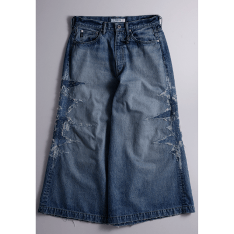【予約商品】FDMTL FA26PN32H HAKAMA DENIM PANTS 10YR WASH