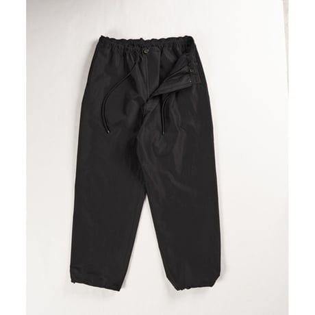MARKAWARE  BRATAC SILK × ORGANIC WOOL TAFFETA WIDE TRUCK PANTS