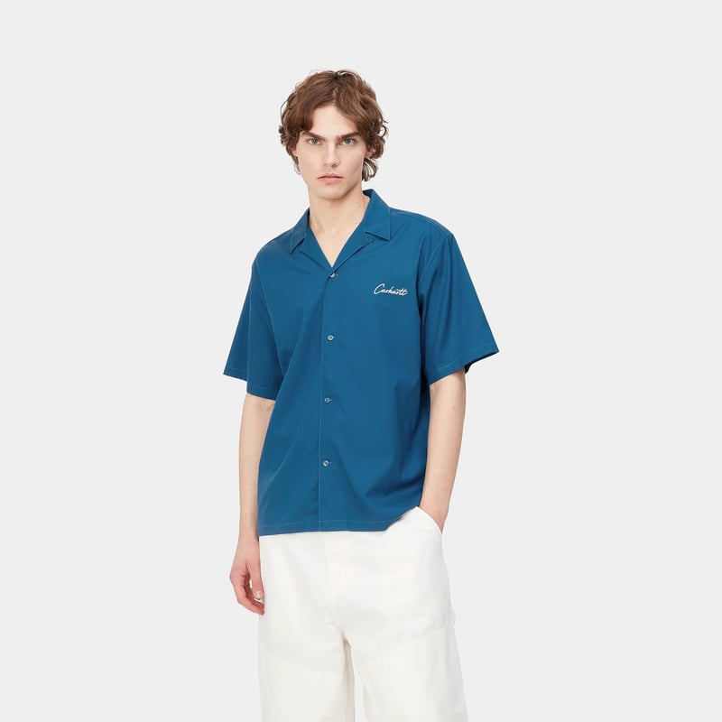 CARHARTT WIP S/S DELRAY SHIRT | MAROON