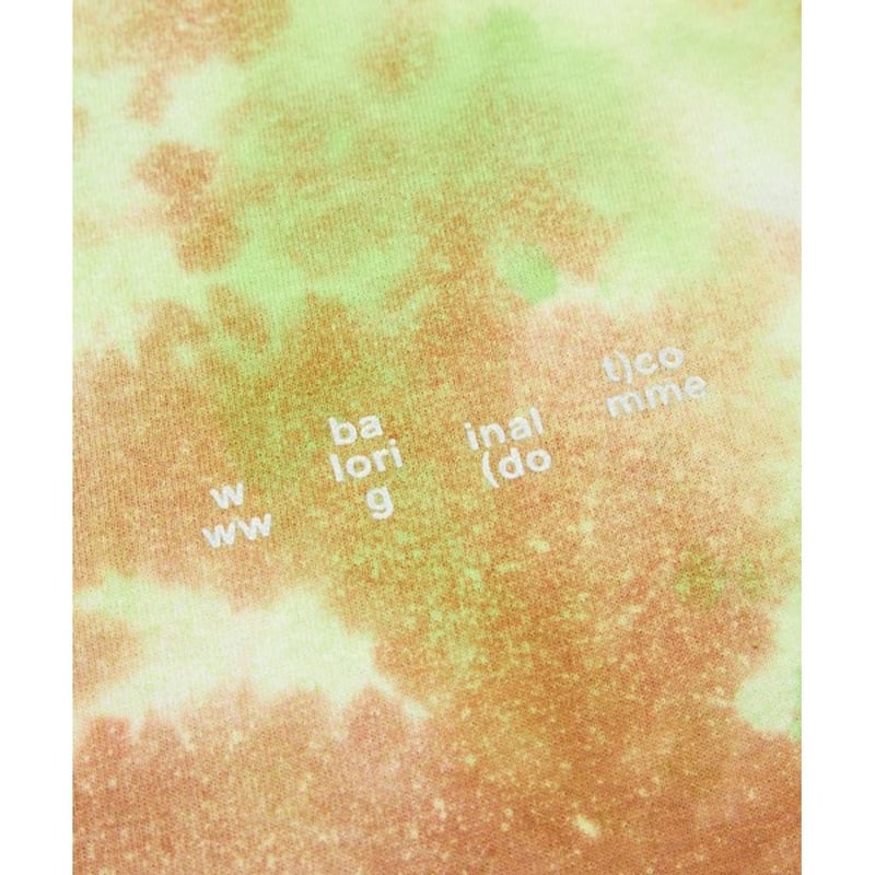 BAL LOGO TIE DYE LS TEE by YUKIDYE | MAROON