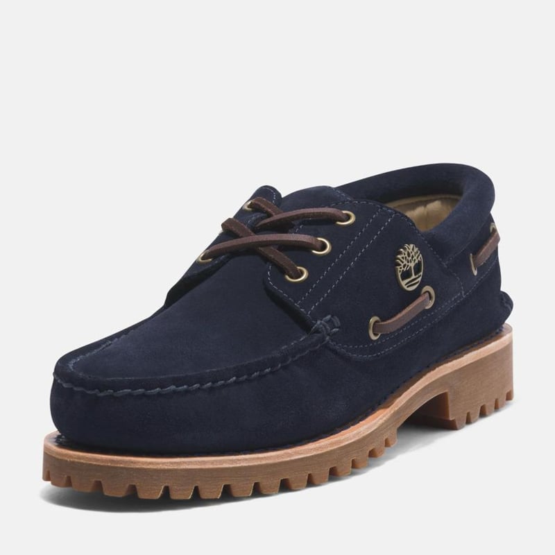 Timberland Authentic 3 Eye Classic Blue Suede | Timberland Authentic 3 Eye Classic Blue Suede |