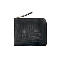 Wallet COMME des GARCONS Embossed Logotype1（BLACK）