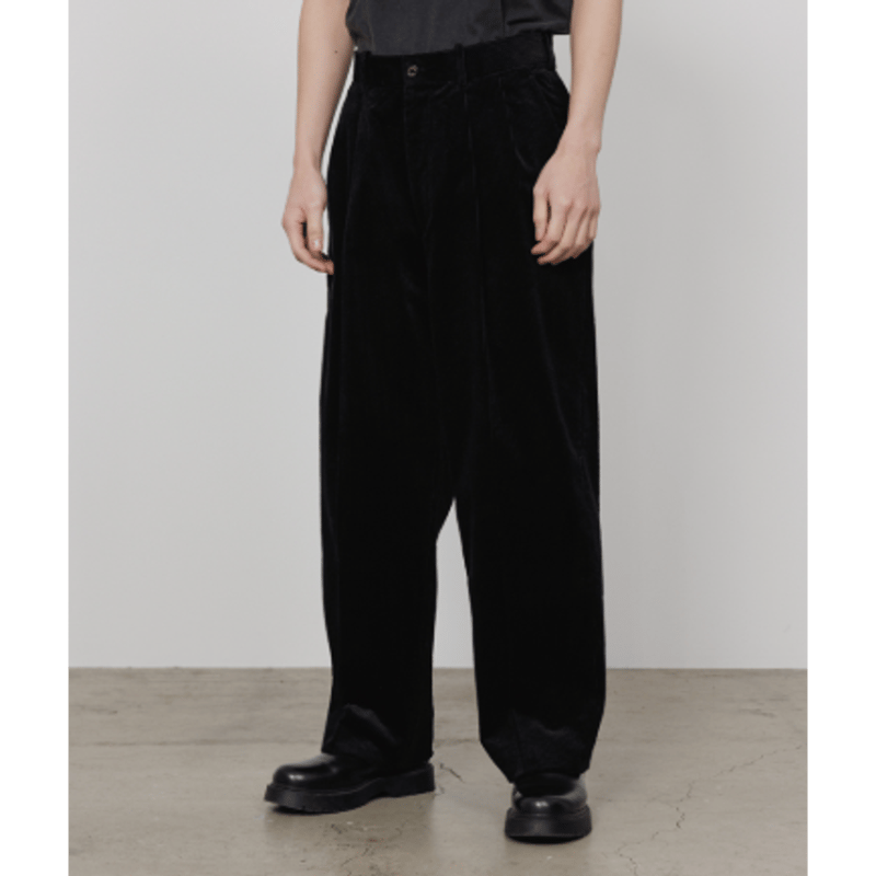 予約商品】MARKAWARE CLASSIC FIT DOUBLE PLEATED TROU