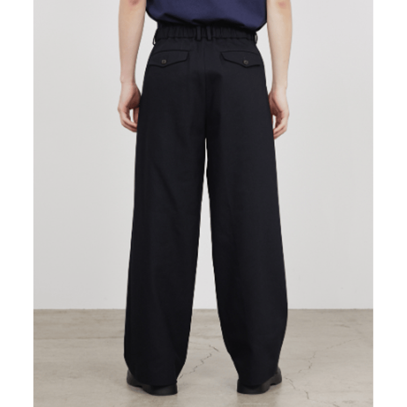 パンツ markaware PLEATED WIDE TROUSERS markaware スラックス 「MARKAWARE/marka」別注 TRIPLE PLEATED