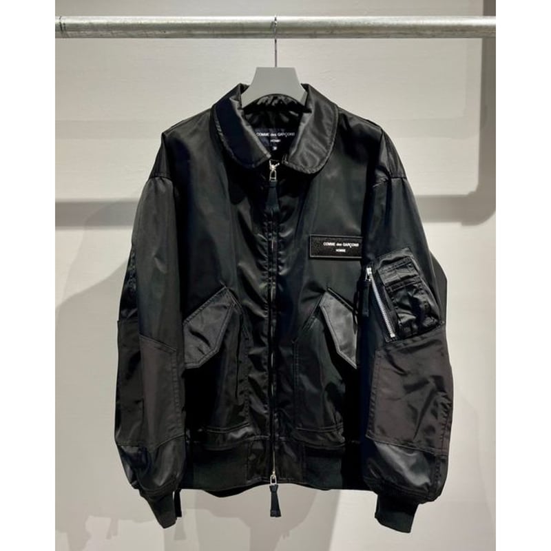 COMME des GARCONS HOMME ナイロンツイル ミリタリージャケット