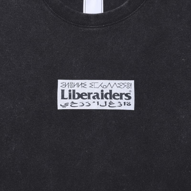 Liberaiders BOX LOGO TEE | MAROON
