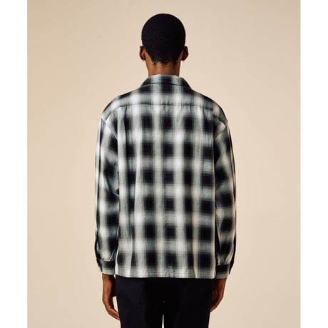 BEDWIN & THE HEARTBREAKERS FIVE BROTER Ex. L/S CHECK SHIRT "VIN"