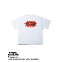 FreshService×FRIEND EDITIONS "FRIEND EDITIONS CORPORATE TEE "BLAST LOGO"