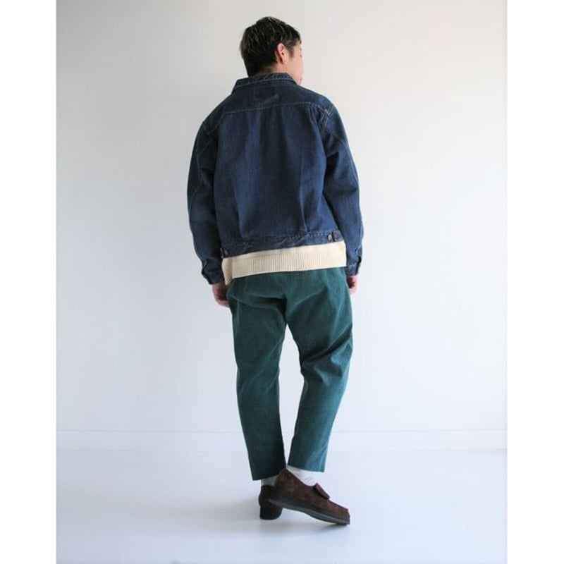 ANACHRONORM FRONT TUCK DENIM JACKET INDIGO(ONE