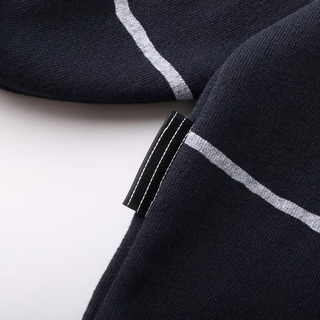 S.F.C SUPER BIG WIDE SIDE STRIPE TECH LS TEE |