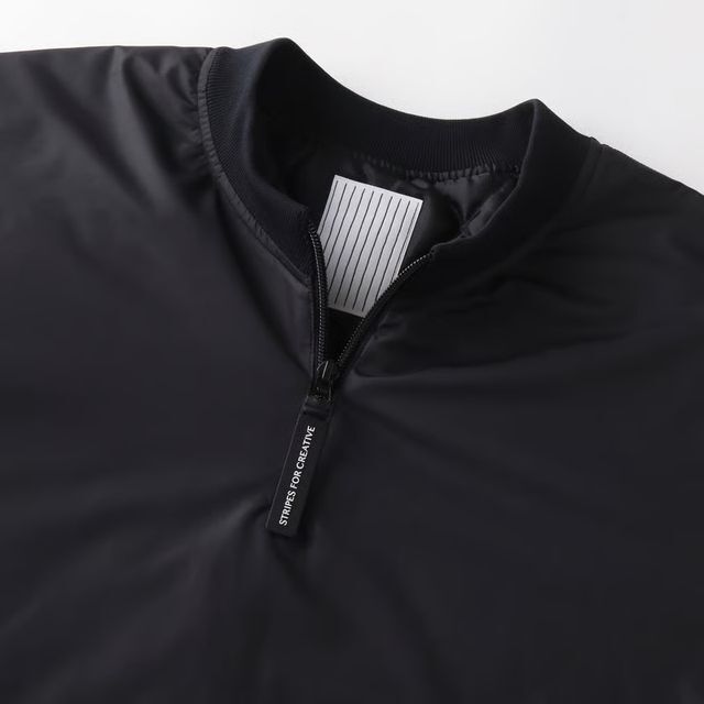 S.F.C BASEBALL HALF ZIP JACKET | MAROON