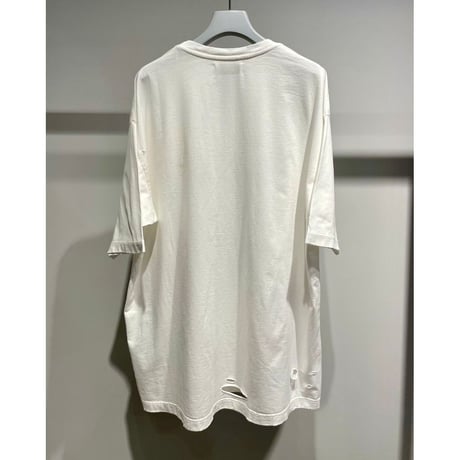 MARKA × LINEAGE CORE DAMAGE PRINT TEE