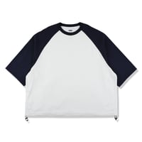 is-ness BALLOON RAGLAN SLEEVE T-SHIRT