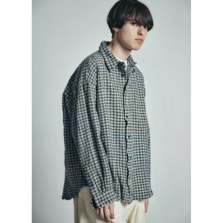 is-ness Ripple Check Shirt