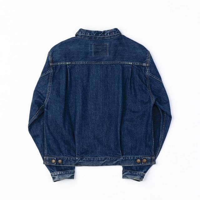 ANACHRONORM FRONT TUCK DENIM JACKET INDIGO(ONE