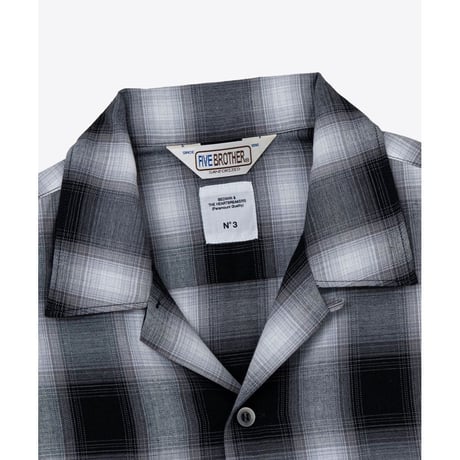 BEDWIN & THE HEARTBREAKERS FIVE BROTER Ex. L/S CHECK SHIRT "VIN"