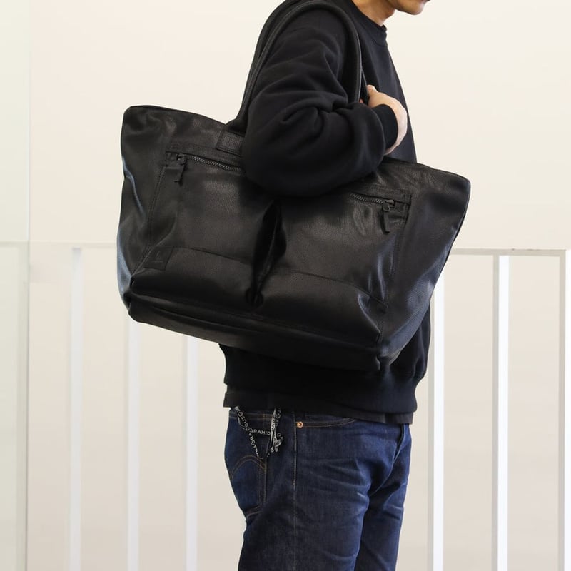 Ramidus 【GLAZE】 TOTE BAG / XL B031001 RAMIDUS GLAZE TOTE BAG (L) | MAROON