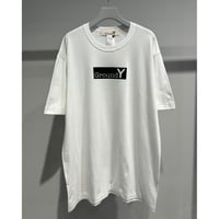 Ground Y JERSEY FLOCKY BOX LOGO T-SHIRT