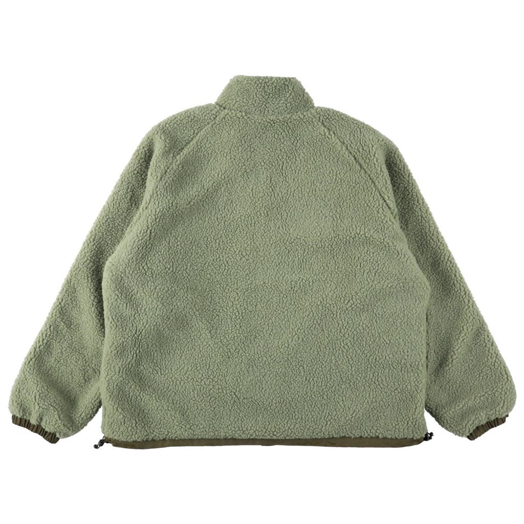 ISNESS MUSIC REVERSIBLE FLEECE JACKET | MAROON