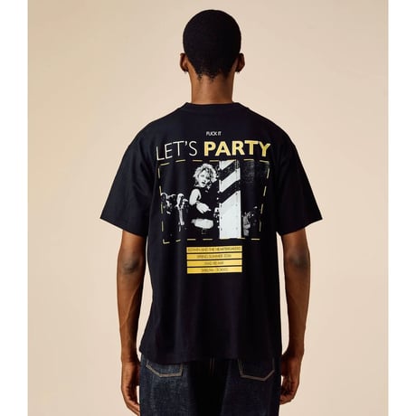 BEDWIN & THE HEARTBREAKERS S/S PRINTED TEE "Lets Party"