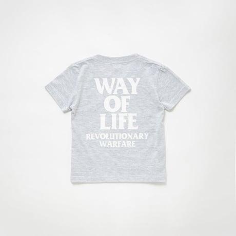 RATS BOX LOGO WAY OF LIFE  KID's TEE