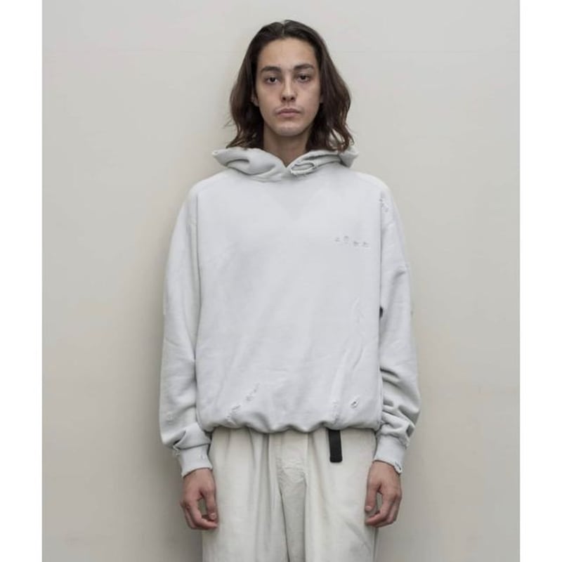 BAL×RUSSELL ATHLETIC/HIGH COTTON HOODIE BAL / RUSSELL ATHLETIC HIGH COTTON DISTRESSED H