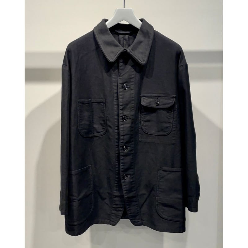 PORTER CLASSIC MOLESKIN COVERALL JACKET | MAROON PORTER CLASSIC MOLESKIN COVERALL JACKET | MAROON