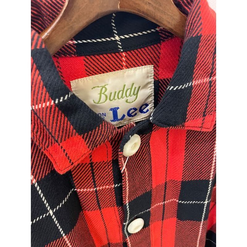 Buddy Lee可愛い人形 赤いチェックシャツ 麦わら帽子