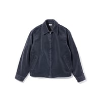FOUNDOUR COTTON CORDUROY ZIP UP BLOUSON