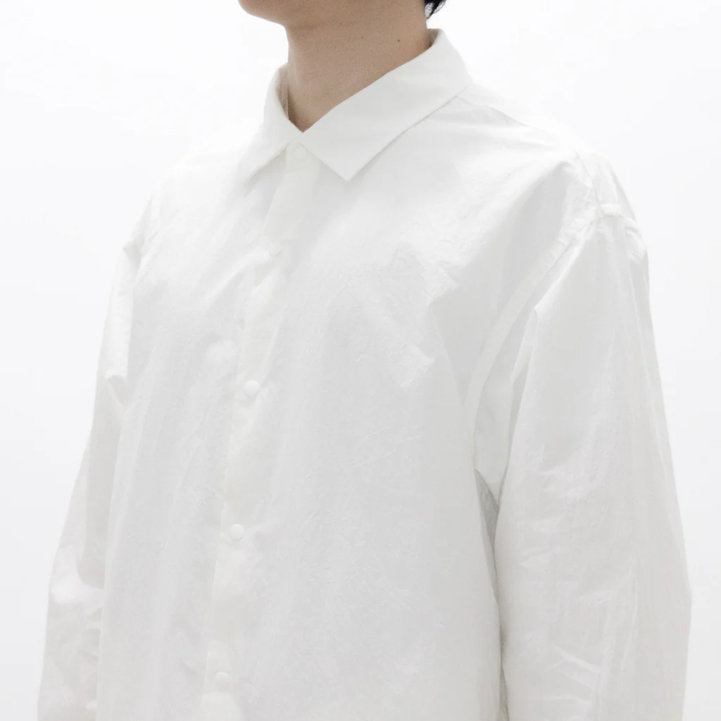トップス YAECA COMFORT SHIRT EXTRA WIDE WHITE YAECA (ヤエカ) COMFORT SHIRT EXTRA WIDE / コンフォートシャツ