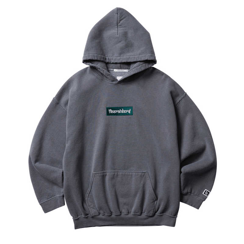 Liberaiders LR BOX LOGO HOODIE MAROON